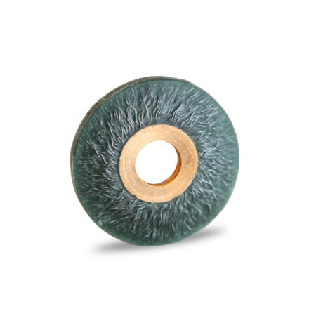 Encapsulated wire brush 2" (XWB2IMP) Green