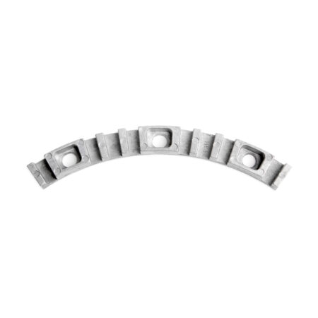 B&J Aluminium spacer R115 3/8" 8mm hole