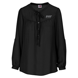 Ladies Long Sleeve Candice Blouse BLACK